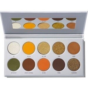 Morphe x Jaclyn Hill Armed & Gorgeous 10 Color Eyeshadow Palette Brand NEW